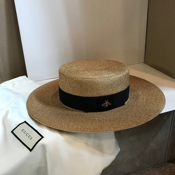 gucci lurex papier hat